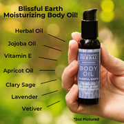 Ora's Amazing Herbal Body Oil, Blissful Earth Body Oil