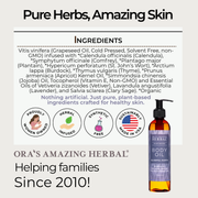 Ora's Amazing Herbal Body Oil, Blissful Earth Body Oil