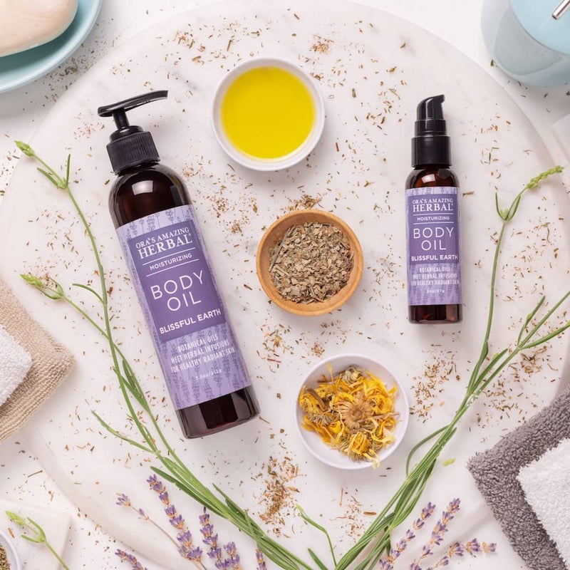 Ora's Amazing Herbal Body Oil, Blissful Earth Body Oil