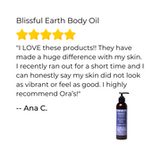 Ora's Amazing Herbal Body Oil, Blissful Earth Body Oil