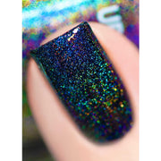 UberChic Beauty Say BOO and Scary On - Holographic Polish Regular Polish