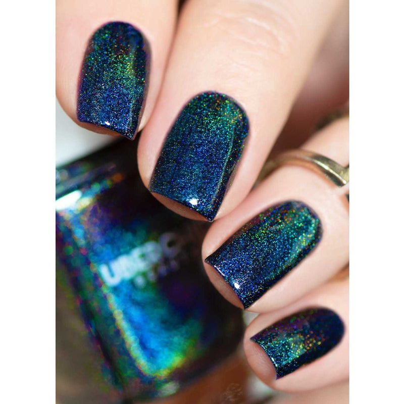 UberChic Beauty Say BOO and Scary On - Holographic Polish Regular Polish
