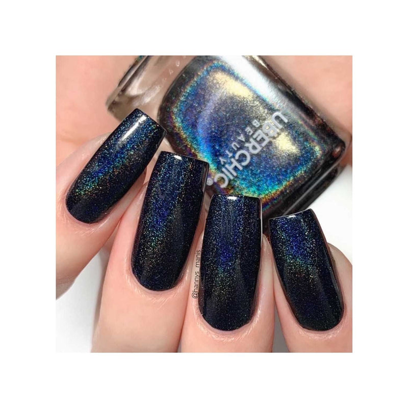 UberChic Beauty Say BOO and Scary On - Holographic Polish Regular Polish