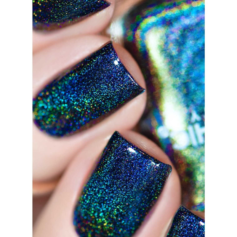 UberChic Beauty Say BOO and Scary On - Holographic Polish Regular Polish