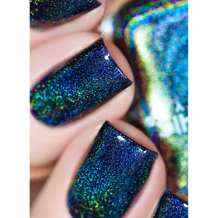 Say BOO and Scary On - Holographic Polish