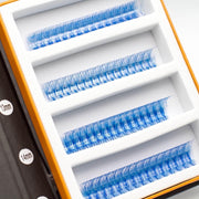 Mega Lash Academy Blue 5D Rapid Promade Fans - 600 Fans Promade Fans