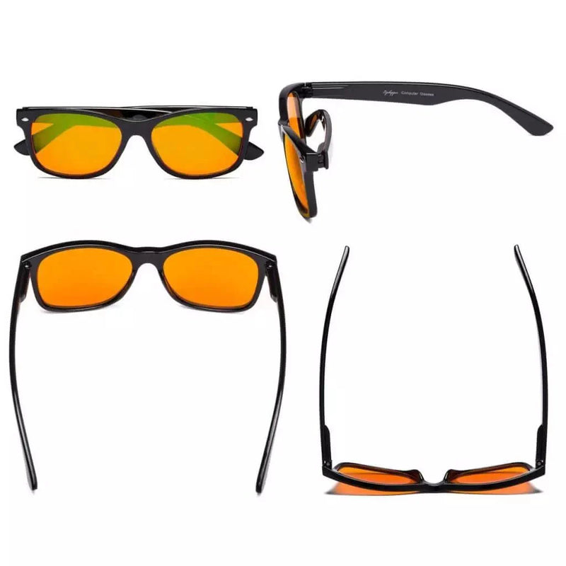 eyekeeper.com Blue Light Blocking Eyeglasses Nighttime Eyewear for Sleep DSS109 Eyeglasses