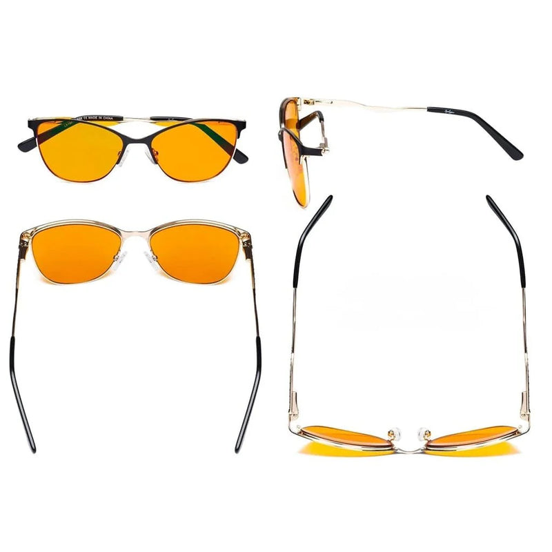 eyekeeper.com Blue Light Blocking Eyeglasses with Crystals LX19014-BB98 Eyeglasses