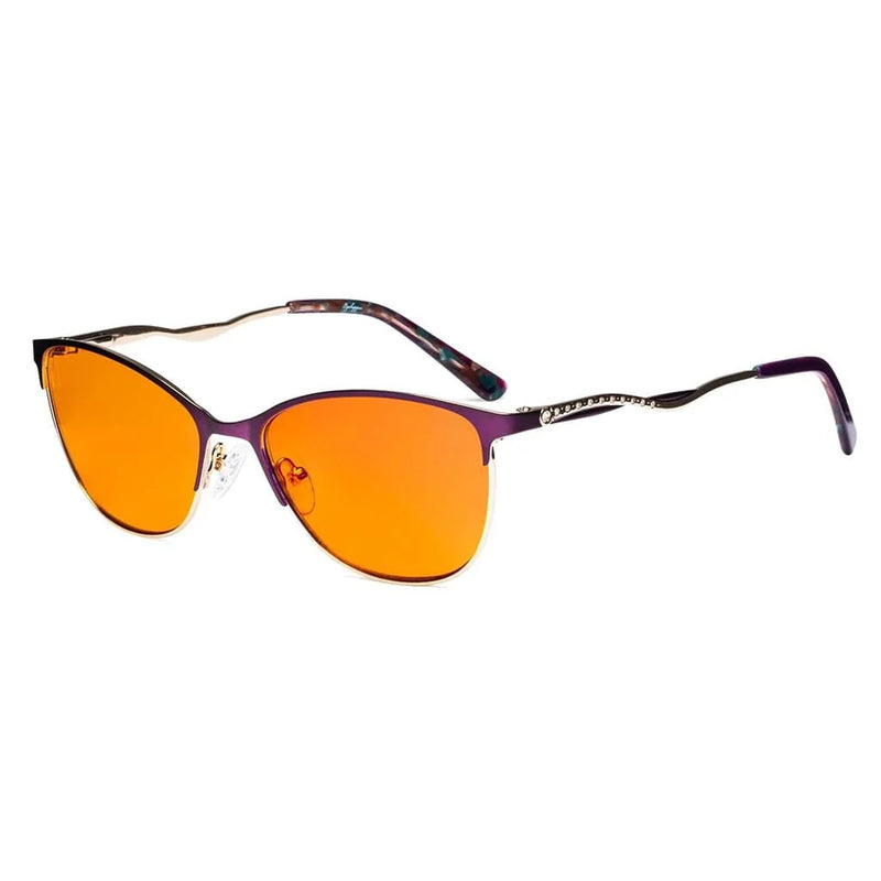 eyekeeper.com Blue Light Blocking Eyeglasses with Crystals LX19014-BB98 Eyeglasses