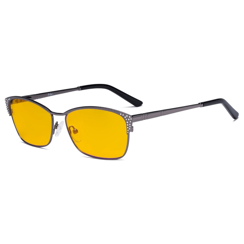 eyekeeper.com Blue Light Blocking Eyeglasses with Crystals HP17001 Eyeglasses