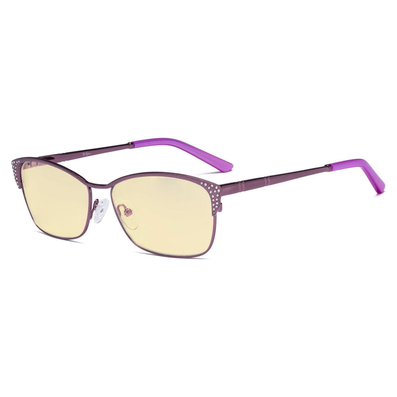 eyekeeper.com Blue Light Blocking Eyeglasses with Crystals TM17001 Eyeglasses