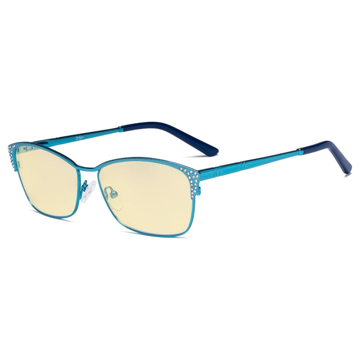 Eyekeeper - Blue Light Blocking Eyeglasses With Crystals Tm17001