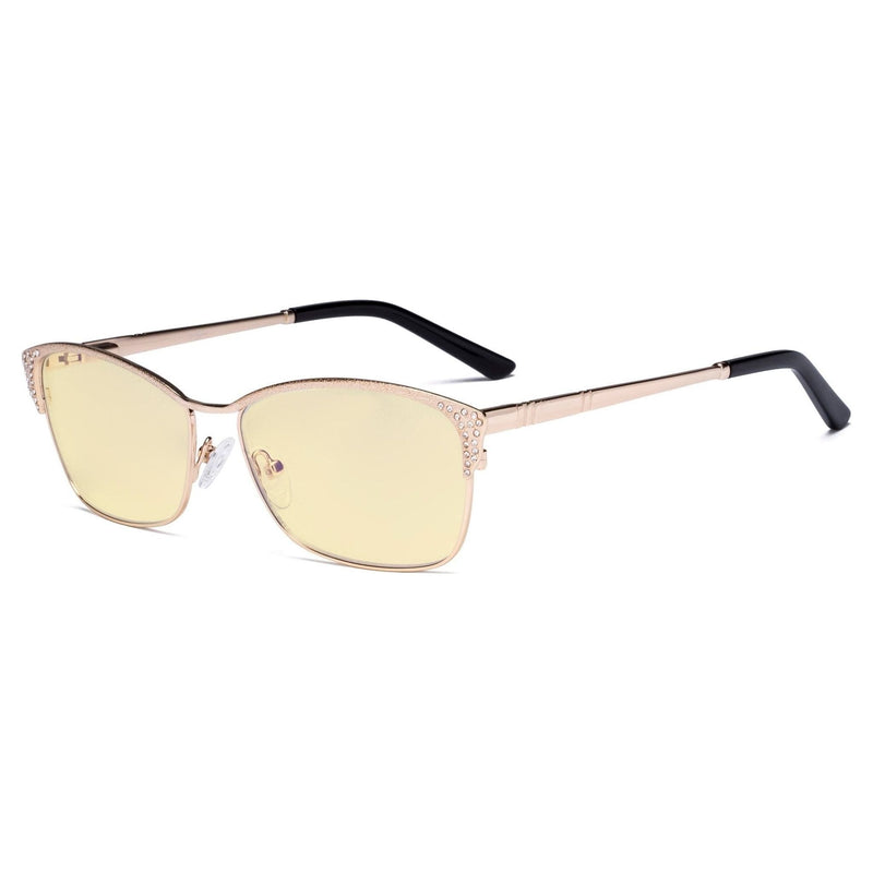 eyekeeper.com Blue Light Blocking Eyeglasses with Crystals TM17001 Eyeglasses