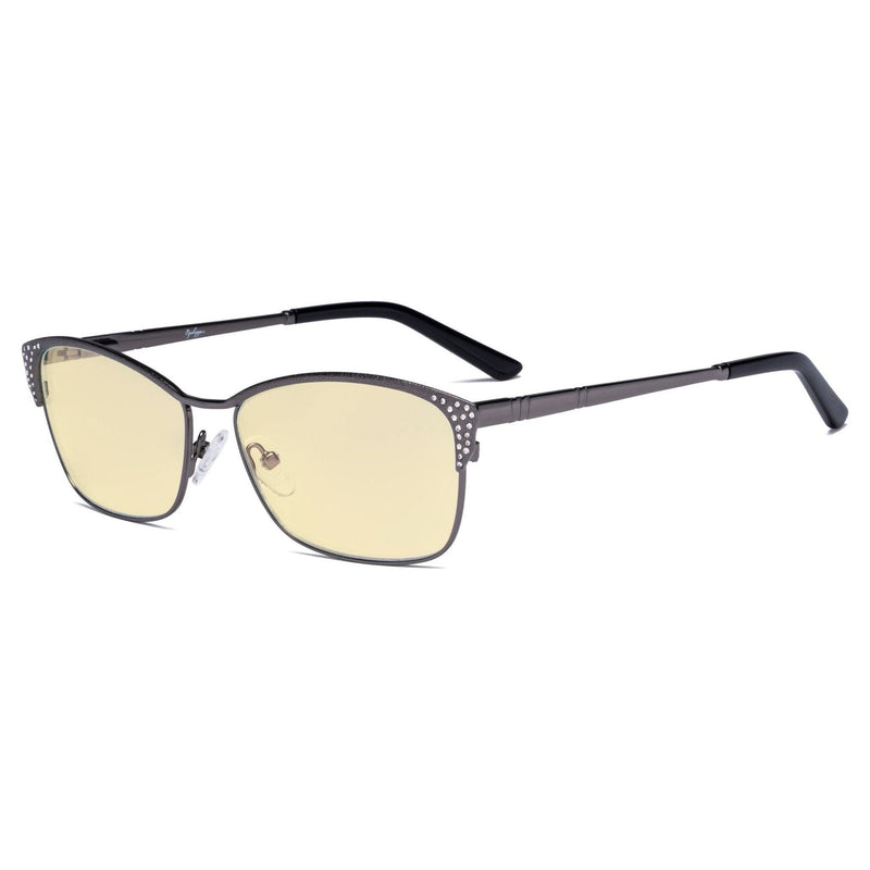 eyekeeper.com Blue Light Blocking Eyeglasses with Crystals TM17001 Eyeglasses