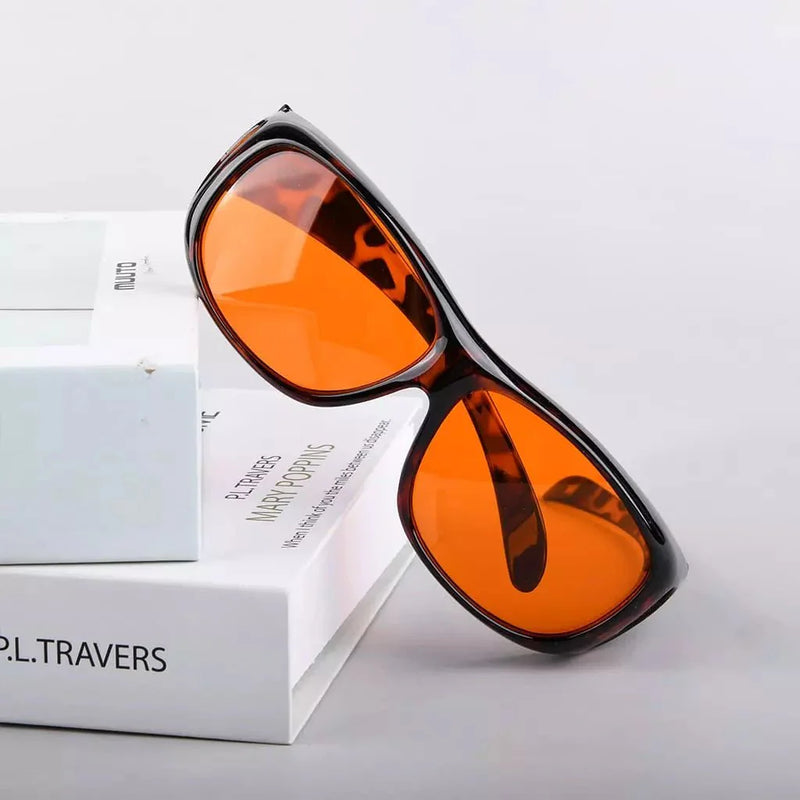 eyekeeper.com Blue Light Blocking Fitover Glasses Orange Sleeping Eyeglasses DSXM1806 Eyeglasses