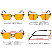 eyekeeper.com Blue Light Blocking Glasses for Screen Protection LX19015-BB98 Eyeglasses