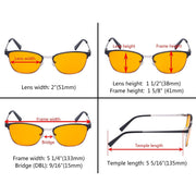 eyekeeper.com Blue Light Blocking Eyeglasses Nighttime Eyewear LX19017-BB98 Eyeglasses