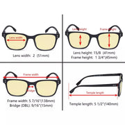 eyekeeper.com Blue Light Blocking Lenses Stylish Reading Glasses TMT1804 Eyeglasses