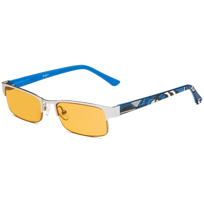 Eyekeeper.Com - Half-Rim Blue Light Blocking Reading Glasses Lx17005-Bb98