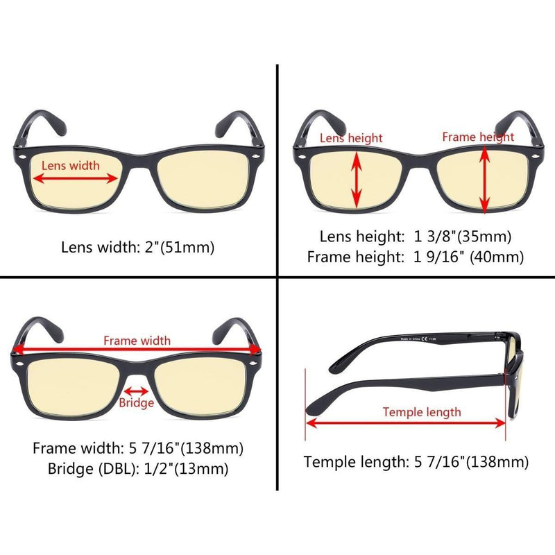 eyekeeper.com Vintage Blue Light Blocking Reading Glasses TMCG075 Eyeglasses