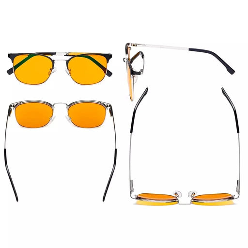 eyekeeper.com Blue Light Eyeglasses Metal Frame LX19018-BB98 Eyeglasses