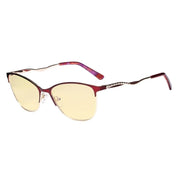 eyekeeper.com Blue Light Filter Eyeglasses with Crystals LX19014-BB40 Eyeglasses