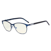 eyekeeper.com Blue Light Filter Eyeglasses with Crystals LX19020-BB40 Eyeglasses