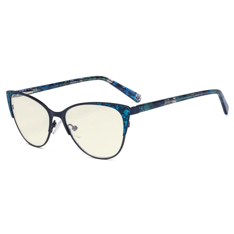 eyekeeper.com Blue Light Filter Glasses Cat-eye Eyewear LX19044-BB40 Eyeglasses