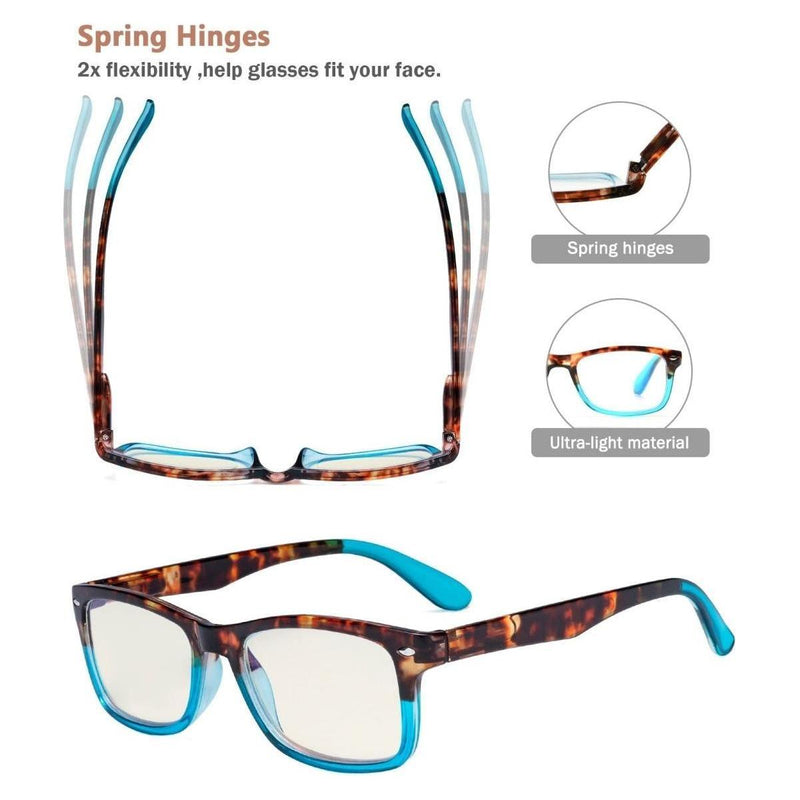 eyekeeper.com Blue Light Filter Reading Glasses UVR075D Eyeglasses