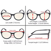 eyekeeper.com Blue Light Protection Glasses for Round Face BC1904-BB40 Eyeglasses