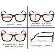 eyekeeper.com Blue Light Protection Glasses Vintage Style BC1903-BB40 Eyeglasses