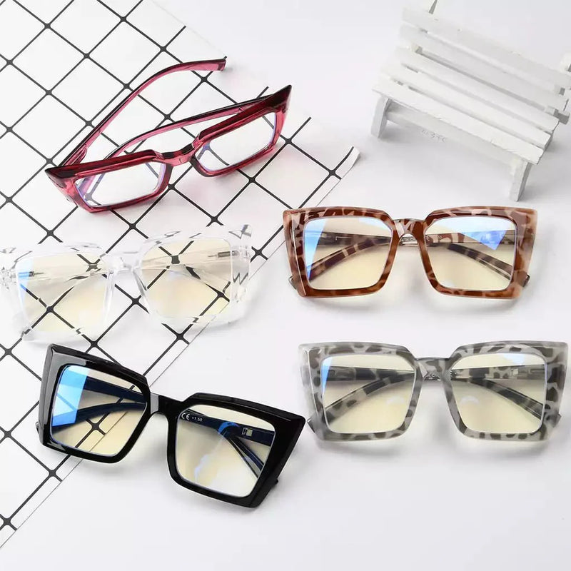 eyekeeper.com Blue Light Spectacles 5 Pack Oversized Reading Glasses UV2141 Eyeglasses