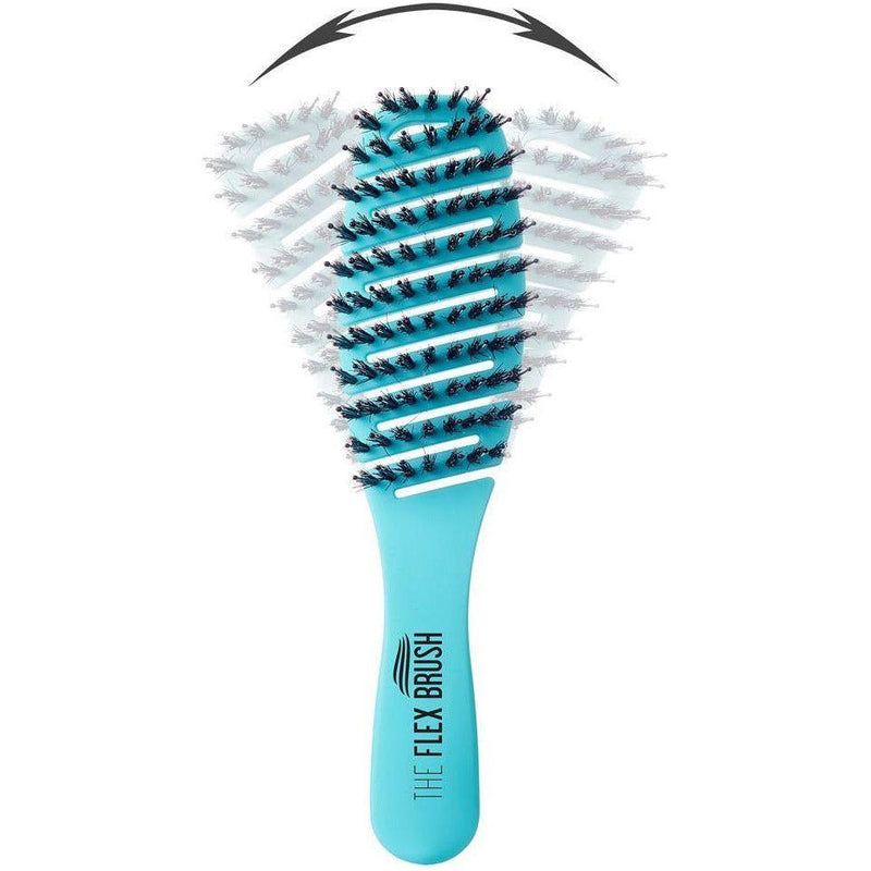 Creative Pro Hair Tools The Flex Brush | Petite Mixed Bristle Hair Brush