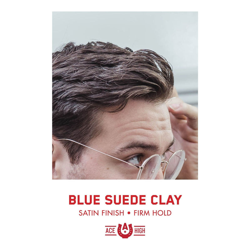 Ace High Co Blue Suede Clay clay pomade