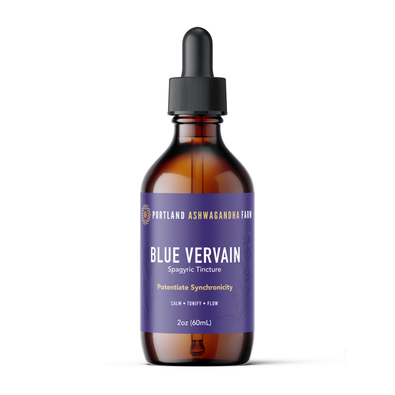 Portland Ashwagandha Farm Blue Vervain - Fresh Spagyric Tincture Tincture