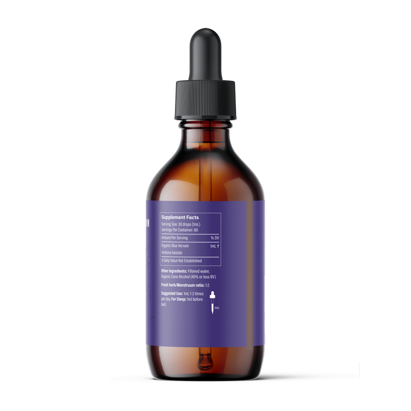 Portland Ashwagandha Farm Blue Vervain - Fresh Spagyric Tincture Tincture