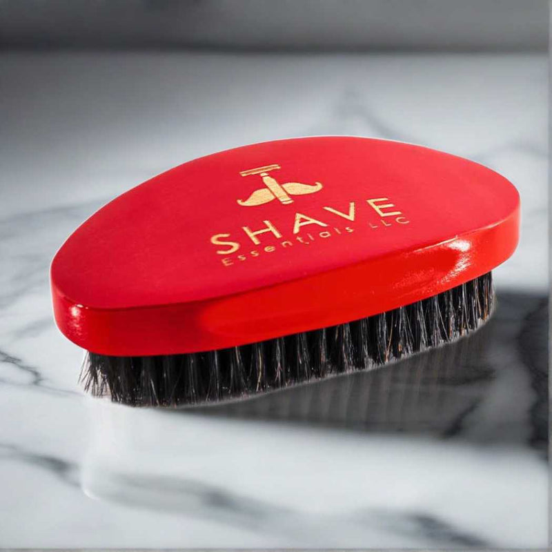 Shave Essentials Boar Bristle Hair Brush Combs & Brushes