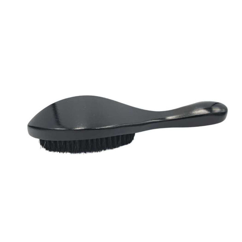 Shave Essentials Boar Bristle Hair Brush with Handle Combs & Brushes