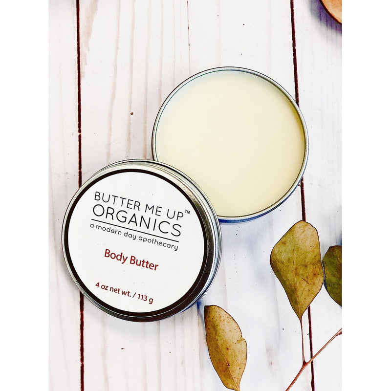 Butter Me Up Organics Organic Body Butter / Dry Skin / Moisturizer / Gardner's Hands Therapy / Stretch Marks / Winter Skin / Moisturizing Body Butter / Natural Body