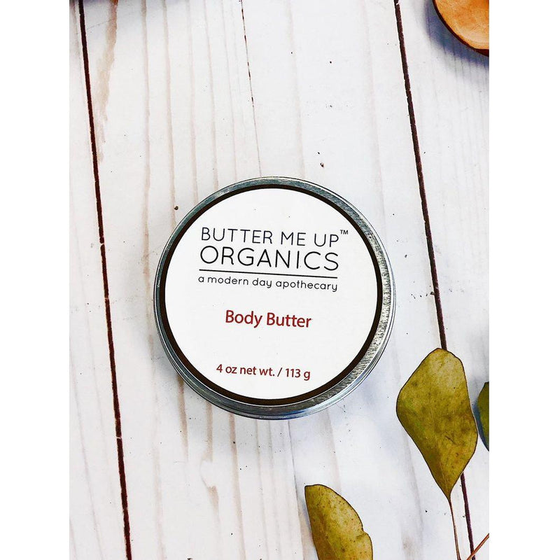 Butter Me Up Organics Organic Body Butter / Dry Skin / Moisturizer / Gardner's Hands Therapy / Stretch Marks / Winter Skin / Moisturizing Body Butter / Natural Body
