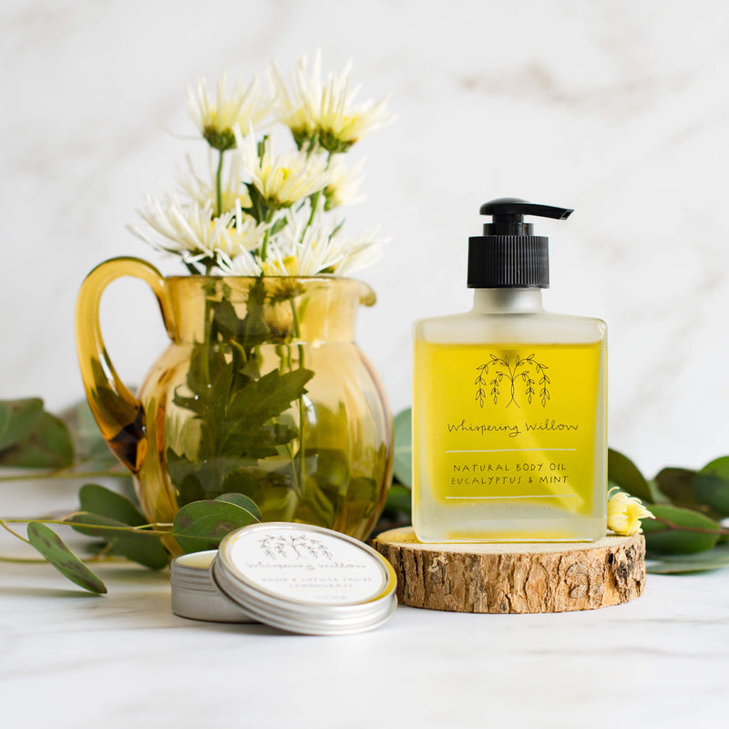 Whispering Willow Eucalyptus & Mint Body Oil Body Oil