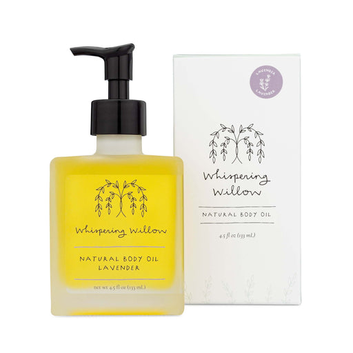 Whispering Willow Lavender Body Oil Body Oil White Smoke
