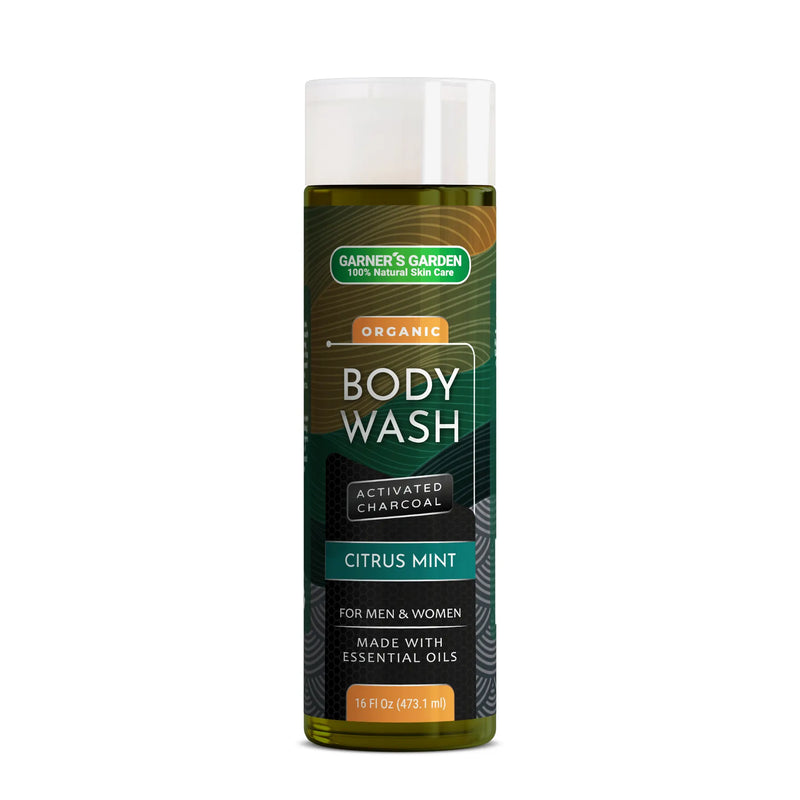 Garner's Garden Activated Charcoal Organic Body Wash Body Wash