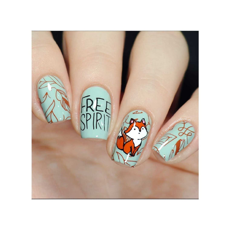 UberChic Beauty Boho Chic Stamping Plate