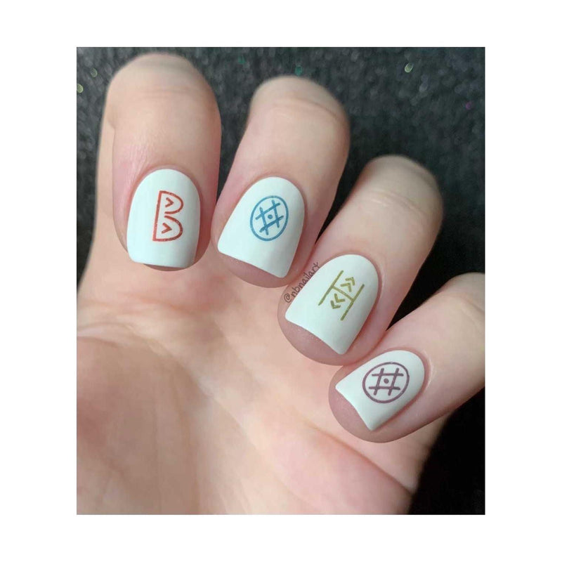 UberChic Beauty Boho Chic Alphabet Stamping Plate