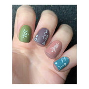 UberChic Beauty Boho Chic Alphabet Stamping Plate