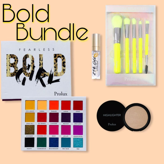 Prolux Cosmetics - Bold Bundle | Makeup Bundle Set