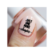 UberChic Beauty Just One More Chapter Stamping Plate