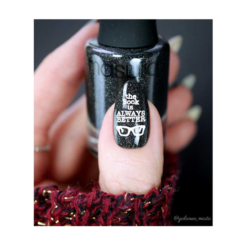 UberChic Beauty Just One More Chapter Stamping Plate