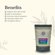 Euphoric Herbals Botanical Beauty Tea Herbal Tea Seashell 60 Cup Servings,30 Cup Servings